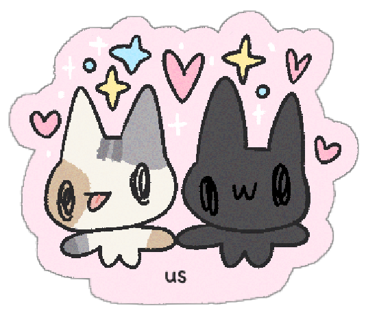 ~* us *~ sticker