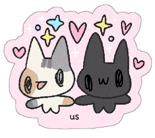 ~* us *~ sticker